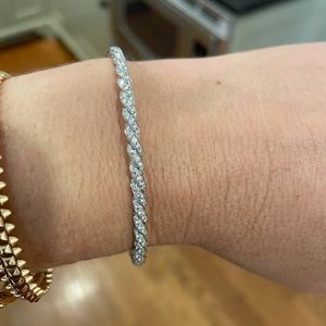 David Yurman Pavéflex Diamond Bracelet 18kt WG